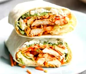 1 Serving The Michelangelo Grilled Hot Wraps