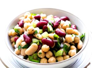 1 Serving Three Bean Salad