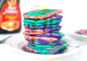 1 Serving Tie-Dyed Pancake