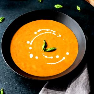 1 Serving Tomato Basil Bisque (Reduced Sodium) - Medium