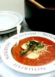 1 Serving Tomato Basil Ravioletti Soup