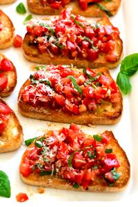 1 serving Tomato Bruschetta