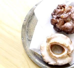 1 Serving Toppot Chocolate Old Fashioned Doughnut