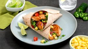 1 Serving Turkey BBQ Wrap