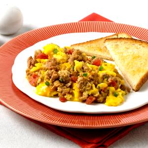 1 Serving Turkey Egg Scramble