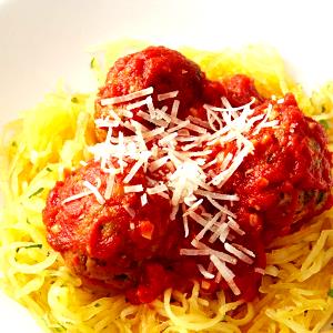 1 serving Turkey Meatballs with Spaghetti Squash and Marinara