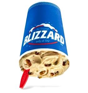 1 serving Turtle Pecan Cluster Blizzard (Large)