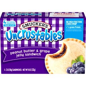 1 Serving Uncrustables Sandwich, Peanut Butter