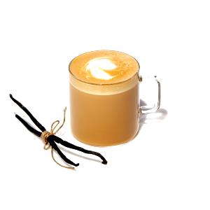 1 Serving Vanilla Latte With Flavor And Whip - Whole Milk - 12 Oz.