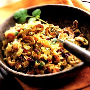 1 Serving Vegan Curry Brown & Wild Rice Fruited Pilaf - Fresh Flavor