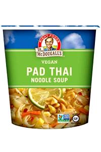 1 Serving Vegan Pad Thai Noodle Soup - Fresh Flavor