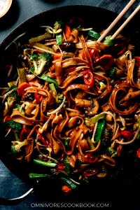 1 Serving Vegetable Chow Fun