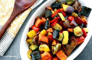 1 Serving Vegetable Medley, Roasted