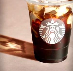 1 Serving Venti - Iced Brewed Coffee - Soy (US) Milk