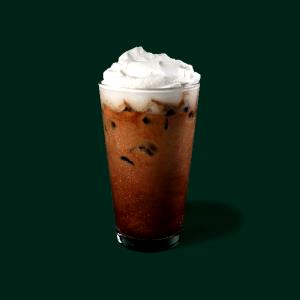 1 Serving Venti - Iced Caffe Mocha - Whip - Soy (CD) Milk