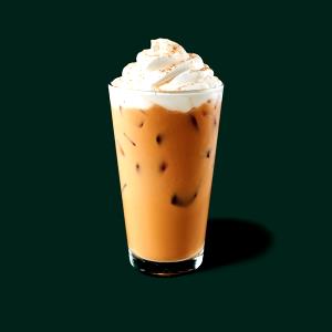 1 Serving Venti - Iced Pumpkin Spice Latte - Whip - Soy (US) Milk