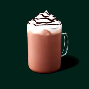 1 Serving Venti - Hazelnut Signature Hot Chocolate - Whip - 2% Milk