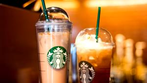 1 Serving Venti - Tazo Black Shaken Iced Tea - Soy (CD) Milk