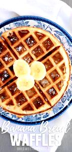 1 Serving Waffle, Banana Bread