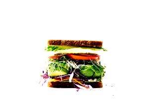 1 Serving Western Vegetarian Sandwich (Reg.)