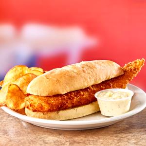 1 Serving Whale Of A Cod Sandwich