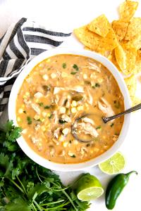 1 Serving White Chicken Chili Soup, 8 Oz