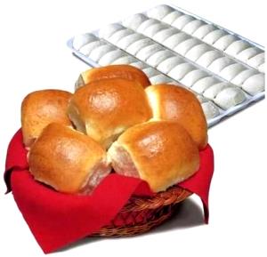 1 Serving White Ranch Yeast Rolls Tray Pack Roll Doughs - Proof & Bake