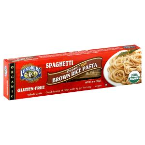 1 Serving Whole Grain Brown Rice Spaghetti Pasta Noodles