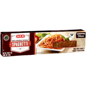 1 Serving Whole Wheat Spaghetti Pasta Noodles