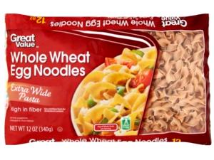 1 Serving Whole Wheat X-Wide Noodle Pasta Noodles