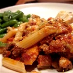 1 Serving Ziti Sausage Pelucci