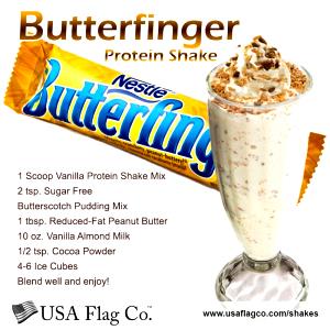 1 shake Butterfinger Fribble Shake