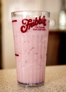 1 shake Strawberry Fribble Shake