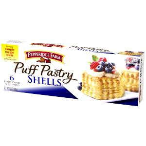 1 Shell Puff Pastry Shells