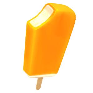 1 Sicle (3 Fl Oz) Creamsicle or Dreamsicle Light Ice Cream