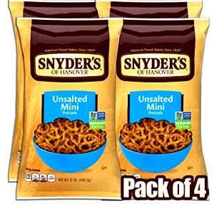 1 Single Serving Bag Unsalted Hard Pretzel