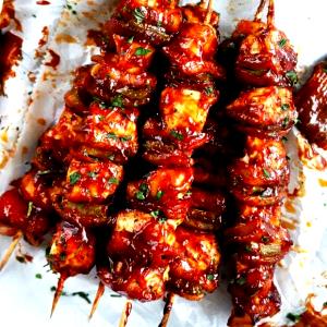 1 skewer (113 g) Marinated Chipotle Chicken Skewers