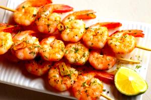 1 skewer (85 g) Fiesta Lime Shrimp Skewers