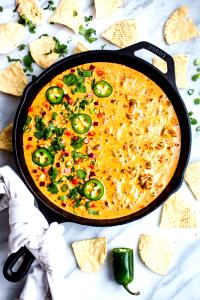 1 Skillet Ultimate Loaded Queso