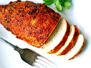 1 slice (1 oz) Cajun Style Chicken Breast