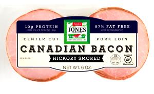 1 slice (1 oz) Canadian Bacon