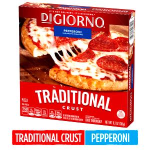 1 slice (105 g) Deluxe Topper Traditional Crust Pizza (Medium)