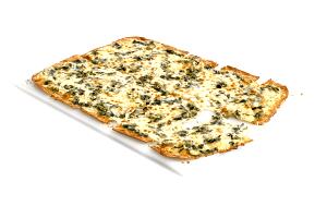 1 slice (116 g) 14" Original Crust Pizza - Spinach Alfredo