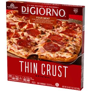 1 slice (124 g) Gourmet Chicken Garlic Original Crust Pizza (Large)