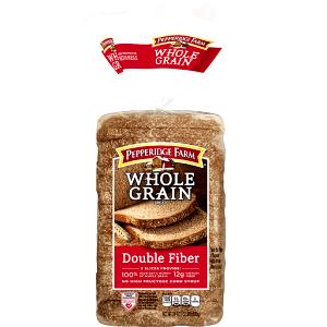 1 slice (1.5 oz) Double Fiber Whole Grain Wheat Bread