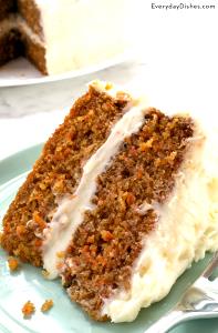 1 slice (188 g) Carrot Cake