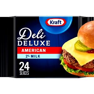 1 slice (19 g) 2% Reduced Fat Deluxe American Cheese