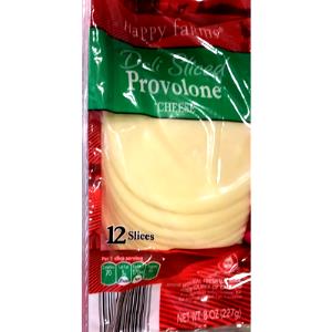 1 slice (19 g) Deli Sliced Provolone Cheese