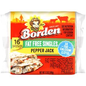 1 slice (21 g) Fat Free Pepper Jack Cheese