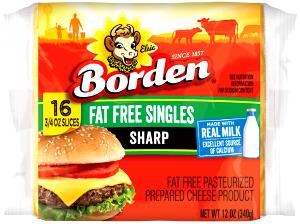 1 slice (21 g) Fat Free Sharp Cheddar Singles